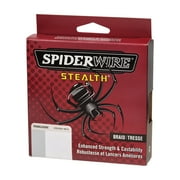 SpiderWire Stealth® Translucent Braid Fishing Line, Translucent, 20 lb Test Strength, 125 yd
