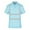 Light Blue, variant on Bcfgryg Shirt For Men Pullover Reflective Short Sleeve Work Tops Men's Short Sleeve Collared Shirt
