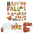 thumbnail image 3 of MasteelfCA 1 Set Thanksgiving Cut-Outs Fall Themed Party Bulletin Board Classroom Paper Cuttings Decoration, 3 of 7