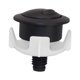 thumbnail image 1 of Botón de descarga del inodoro Botón del tanque del inodoro Fácil de instalar Piezas del tanque del inodoro multiusos Válvula del tanque para el hogar Negro, 1 of 8