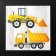 thumbnail image 2 of Kimberly, Allen 12x12 Black Modern Framed Museum Art Print Titled - Tractor and Trucks 1 v2, 2 of 5