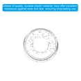 thumbnail image 4 of Uxcell 28mm Plastic Book Binding Discs Discbound Expansion Discs Binder Rings, Shine White 22 Pack, 4 of 6