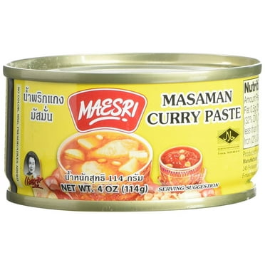 Maesri Masaman Curry Paste - 4 oz Pack of 3
