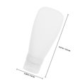 thumbnail image 2 of UPOUART Cosmetic Bottles White Silicone Lightweight Storage Bottles for Liquid and Lotion, 2 of 7