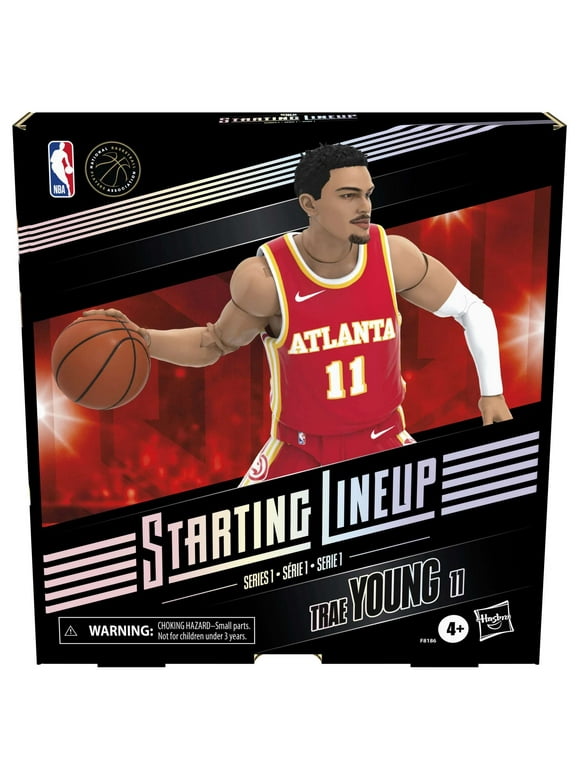 NBA x Hasbro Trae Young Atlanta Hawks Starting Lineup Series 1 Action Figure