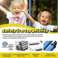 thumbnail image 6 of Aukfa 14FT Trampoline with Slide and Swings, Outdoor Trampolines with Basketball Hoop, Enclosure Net and Ladder for Kids Adults, 6 of 8