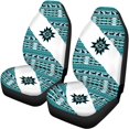 thumbnail image 5 of Pzuqiu Horse Geometric Breathable Car Seat Covers, Interior Soft Fit for Truck, 5 of 10