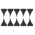 thumbnail image 3 of Aileron de Spoiler, 10pcs Fibre de Carbone Style Toit de Voiture Accessoires Décoratifs Toit Aile Design Révolutionnaire, 3 of 8