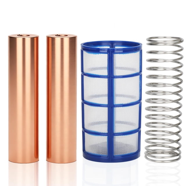 Kit de ánodos de cobre Harsire, diámetro 10,5 cm, 2 piezas