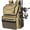 Khaki, variant on Cooler Fishing Backpack With Rod Holders 45l Large Water-resistant Tackle Bag Store Gear Gifts For Men Father Sport Bags