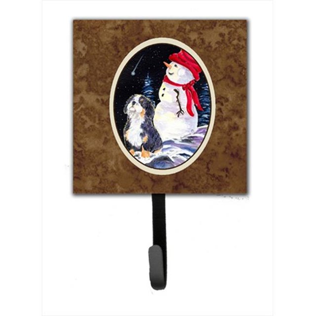 4.25 x 6 in. Bernese Mountain Dog Leash Or Key Hook