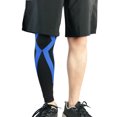 thumbnail image 1 of ZAXARRA Femmes Hommes Genou Bretelles Compression Jambe Manchon pour le Cyclisme Sportif, 1 of 6