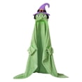 thumbnail image 4 of Disfraz de calabaza de Halloween, largo hasta el suelo, para fiesta de Halloween, para cosplay en el escenario. Verde, 4 of 9