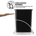 thumbnail image 4 of Home Zone Living 7.6 Gallon Kitchen Trash Can - Pull Out Under Cabinet Trash Bin, 29 Liter, 4 of 5