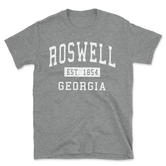 Roswell Georgia Classic Established Men's Cotton T-Shirt