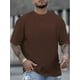 thumbnail image 5 of Playera Hombre Hiphop Oversize Moda Manga Corta Pure Color, 5 of 5