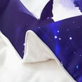 thumbnail image 4 of 100% Cotton Ballet Bedding Set King Size,Ballet Dancer Duvet Cover,Ballerina Comforter Cover,Dreamy Purple Blue Starry Sky Moon Butterfly Quilt Cover,Reversible（No Comforter）, 4 of 6