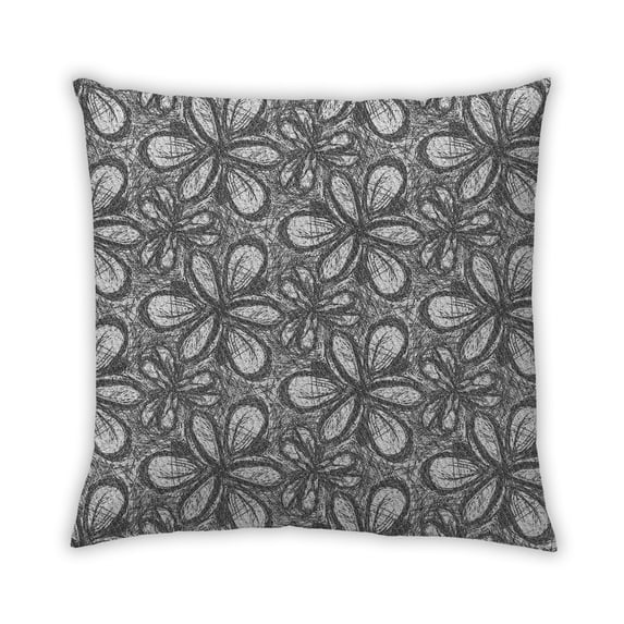 Ahgly Company Outdoor Square Contemporary Throw Pillow, 18 inch by 18 inch