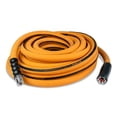 thumbnail image 4 of Blu Shield 3/4" x 50' Rubber Washdown Hose, 300 PSI, Stainless Steel GHT Fittings, Heavy-Duty Hot & Cold Water Hose for Industrial Cleaning, 4 of 8