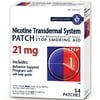 Habitrol Nicotine Transdermal System Patch 21 mg Stop Smoking Aid, Step 1 14 ea (Pack of 2)