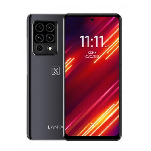 Celular Lanix Alpha 9V 6.67 Pulgadas MediaTek Helio G95 8GB Negro AndroidTM 11 GO Edition