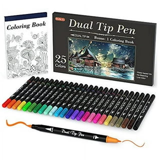 Shuttle Art 205 Colors Dual Tip Alcohol Art Markers, 204 Colors Permanent  Marker Plus 1 Blender 1 Marker Pad 1 Case and Color Chart for Kids Adult  Artist Drawin…