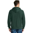 thumbnail image 3 of Sport-Tek Sweat à Capuche Zippé Intégral Super Lourd. F282 S Vert Foncé, 3 of 4