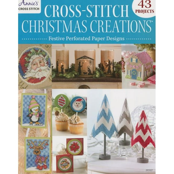 Cross-Stitch Christmas Creations: Festive Perforated Paper Designs (Paperback)