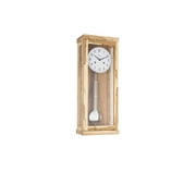 Hermle 70989030141 Carrington Regulator Wall Clock - Walnut