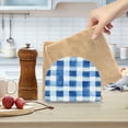 thumbnail image 2 of Yayeee Napkin Holder for Table Set of 2 Kitchen Paper Tissue Organization, Blue Plain, 2 of 8
