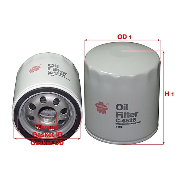 Filtro Para Aceite Ssr 2005 A 2006 Chevrolet V8 6.0L SAKURA .