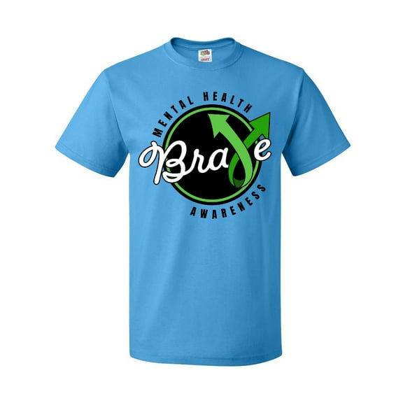 Inktastic Mental Health Awareness Brave T-Shirt