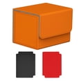 thumbnail image 2 of Estuche protector kusrkot para baraja de cartas Naranja 100 tarjetas, 2 of 8