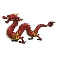 thumbnail image 2 of HEVIRGO Dragon Model Fine Workmanship Ornament Trendy Chinese Feng Shui Dragon Statue for Home Decor,Red, 2 of 10