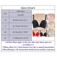 thumbnail image 4 of Aayomet Womens Bras and Comfortable Summer Thin Traceless Wrap Up No Steel Rim Side Bra (Gray, 80), 4 of 4