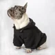 thumbnail image 2 of Sueter Sudadera Con Gorro Negro Perro Ropa Mascota, 2 of 3