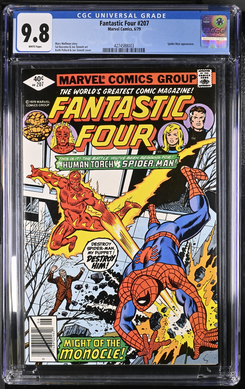 Cover of Fantastic Four #207