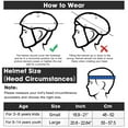 thumbnail image 4 of Rirool Kids Bike Helmet & Protective Gear Set - Ages 3-10 Boys Girls - Skateboard Cycling Scooter Rollerblading - Black, 4 of 10