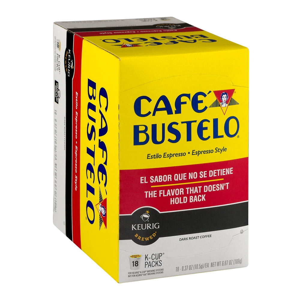 Cafe Bustelo Espresso Style K-Cup Pods 