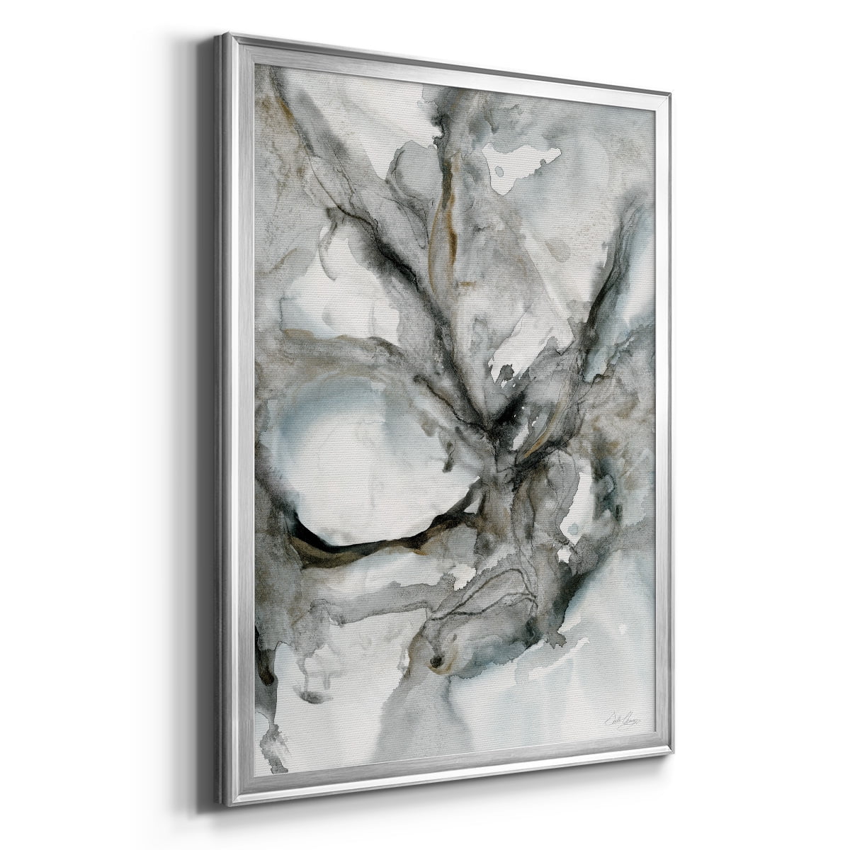 Marble Harmony Premium Framed Print - Ready to Hang
