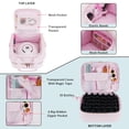thumbnail image 3 of Funda organizadora de esmaltes de uñas VofiPremiam con capacidad para 1 lámpara de uñas y 30 botellas, 3 of 6