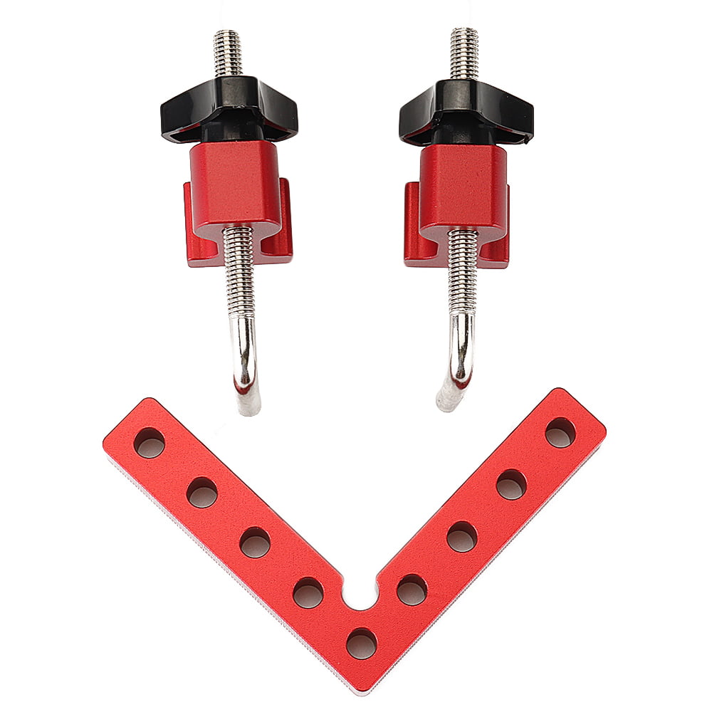 3/9 pcs 90 Degree Positioning Squares Right Angle Clamps Woodworking Carpenter 