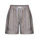 thumbnail image 5 of Mujeres Pantalones Cortos con Bolsillos Impresos Detalle Vendaje, Casual Y Suelto Ajuste Pantalones Cortos de las Mujeres para el Verano, 5 of 5