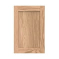 thumbnail image 3 of Onestock Unfinished Oak Kitchen Cabinet Door Replacement, Shaker Style - 14.75W x 22.5H, 3 of 6