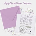 thumbnail image 3 of Oriental Style Clear Stamps Ramen Sushi Lucky Cat Silicone Clear Stamp Seals for Cards Making DIY Scrapbooking Photo Journal Album Decoration, 3 of 9