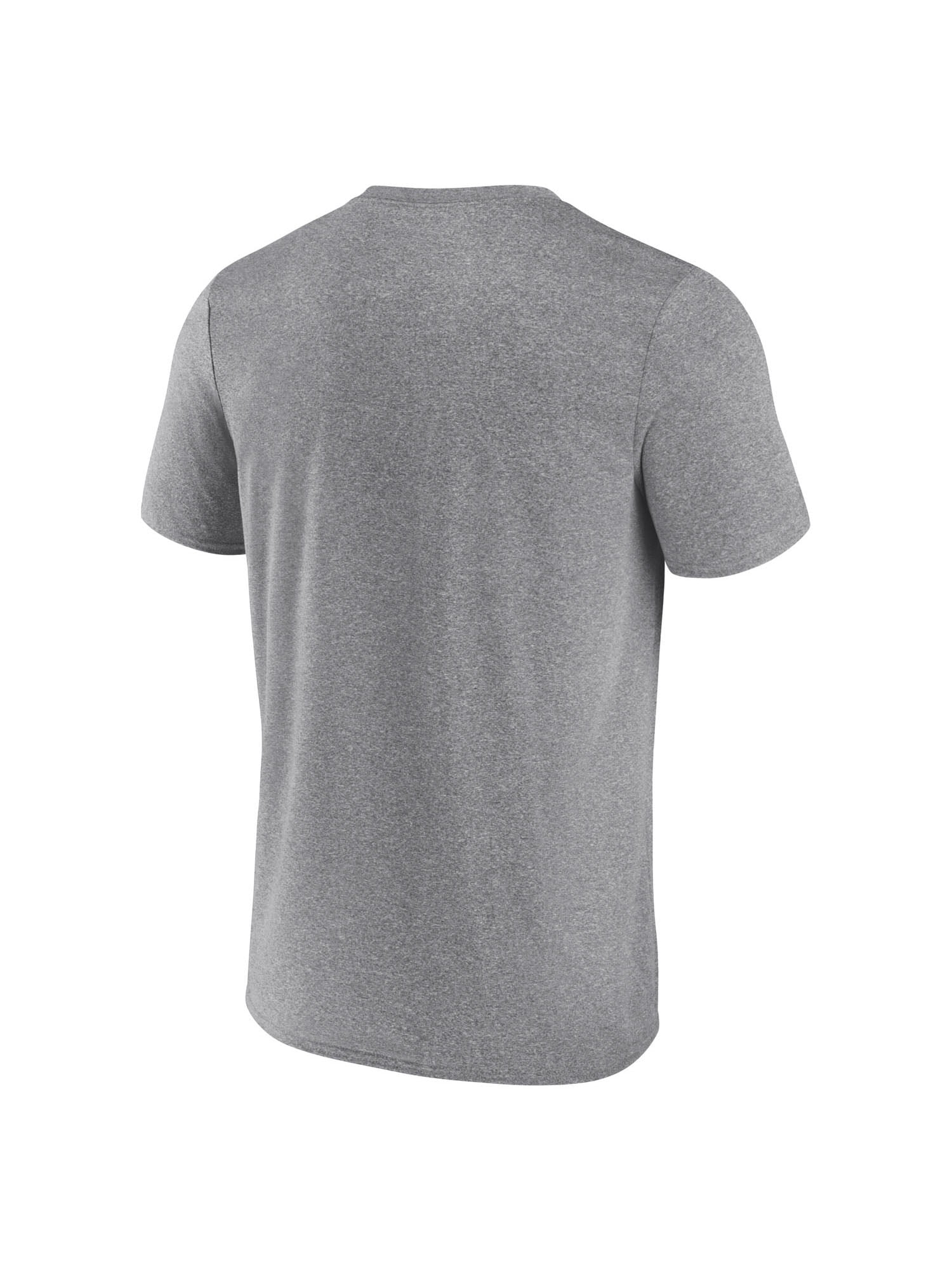 NCAA Virginia Tech Hokies Men's Heather Gray Synthetic Short Sleeve T Shirt