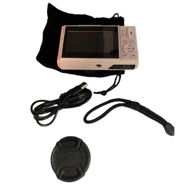 64MP Digital Camera for Photography 4K Video Vlog Camcorder 18X Digital Zoom Camera 180 Flip Screen