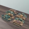 thumbnail image 4 of 8Pcs 1:72 Assembler des Kits de Réservoir Modèle de Char Armée DIY Modèle d'Armée Assembler des Kits de Réservoir Modèle de Bataille pour les Jouets Cadeaux de Noël Enfants, 4 of 9