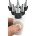 Hobbyland Squeeze Bottles LDPE Plastic Bottles Natural Boston Round