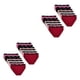 thumbnail image 1 of Sonducket Calzoncillos de algodón de 12 piezas para mujer, ropa interior transpirable de punto de cintura media portátil de repuesto 2XL 2Conjunto, 1 of 6